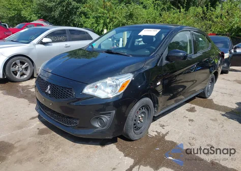 2020 Mitsubishi Mirage G4 Es from USA, damaged, VIN ML32F3FJ5LHF03818